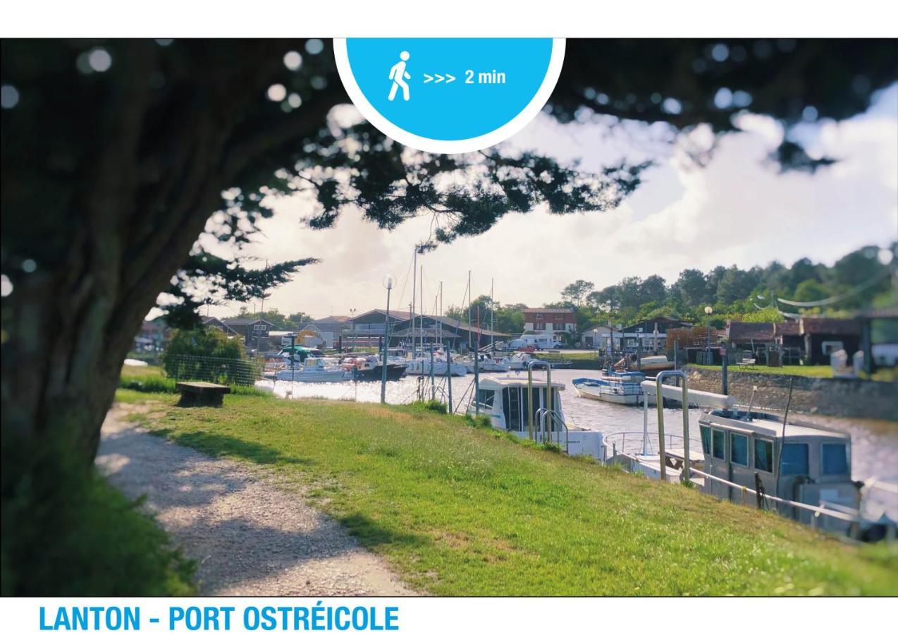 Appt Lanton Plage - Port 6 Voyageurs Dış mekan fotoğraf